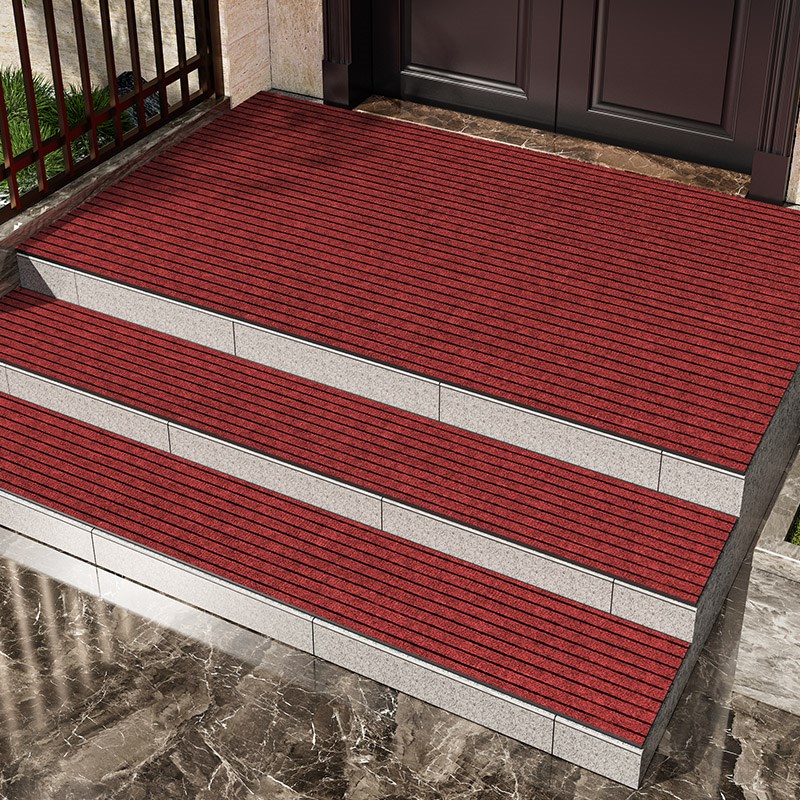 室外楼梯踏步垫台阶防滑垫自粘专用别墅大门口地垫商铺入户门地毯