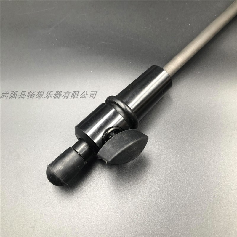 专业大提琴碳纤维可调3/4-4/4尾柱脚撑铜/黑手柄大提琴配件