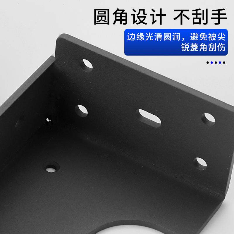 卫浴重型吊码悬浮L型托架墙上支撑架隔板置物架墙壁层板托承重架