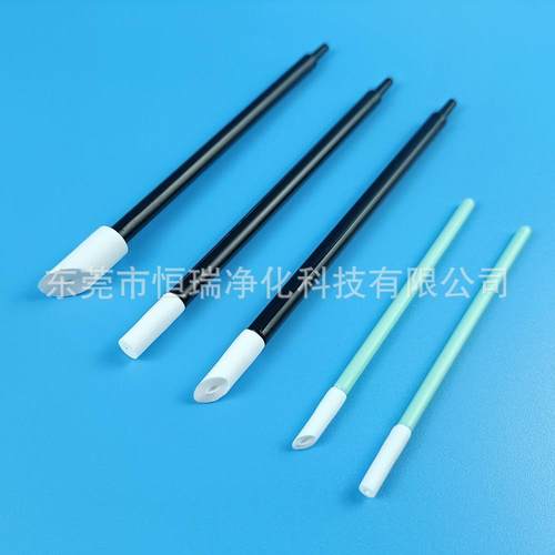 无尘净化pu斜口擦拭棒棉签喷绘机喷头清洁渗线模型勾线防静电
