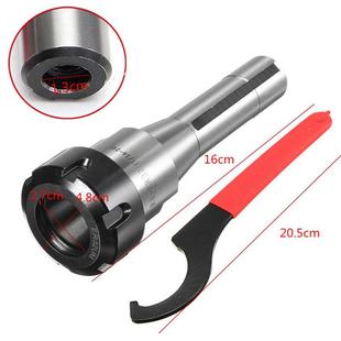 11pcs英制7 ER2 16R8铣刀柄ER2英制筒夹夹头 铣夹头套装