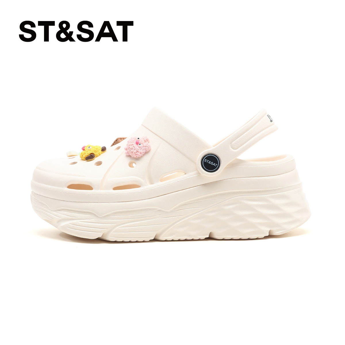 透气舒适增高厚底凉拖鞋