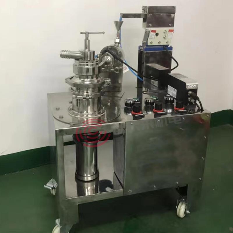 气流超微型粉碎机小型陶瓷气流粉碎机气流粉碎机原理