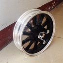 优选小帅哥祖玛电动车配件电摩卓玛铝合金前轮毂130 10真空胎