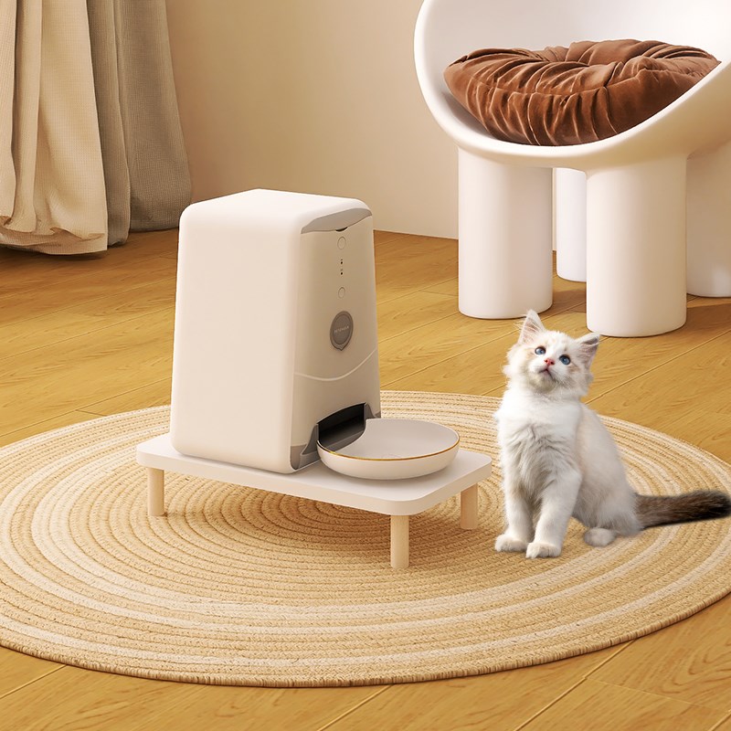 霍曼自动喂食器架宠物猫碗加高猫咪吃饭桌小佩喂食机垫高碗架