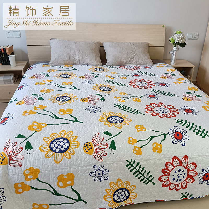 床盖四季通用单件双面两用夹棉绗缝被床单榻榻米垫夏季午睡空调被,床上用品,床盖,淘宝优惠券,粉丝福利购,淘宝优惠卷