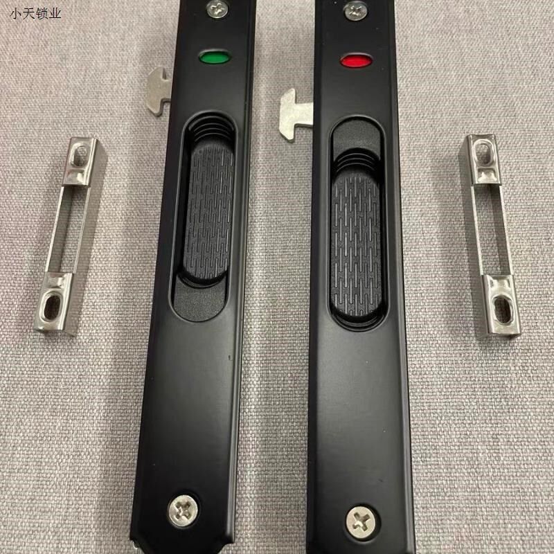 90不锈钢门窗勾锁窗锁铝合金双面钩推拉门平移落地门锁单面勾锁.