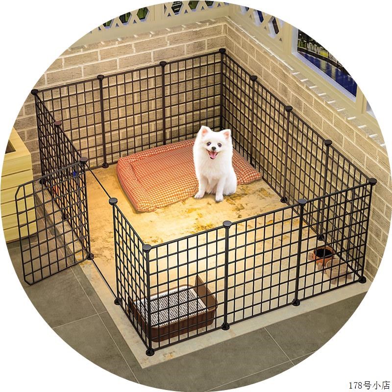 宠物阻拦门狗狗围栏式家用室内栅栏泰迪比熊柯基吉娃娃小型犬栏狗