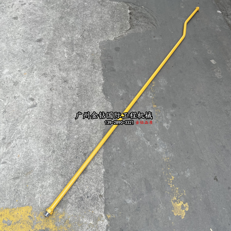 挖掘机破碎锤油管进油铁管60机小臂铁管68破碎锤铁管油管挖机配件