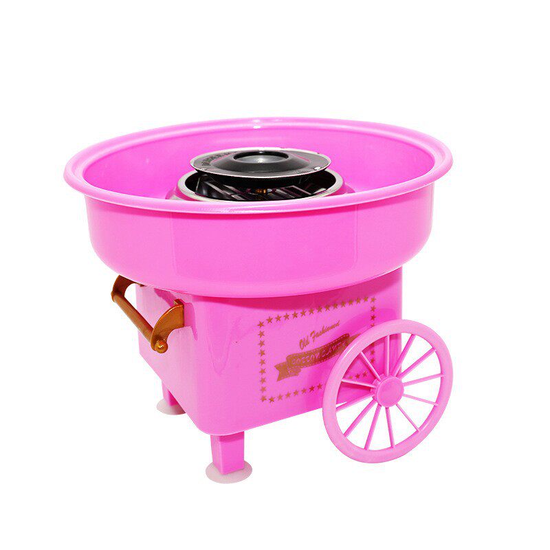 热销欧规全自动小型儿童家用亲子DIY棉花糖机 创意厨房玩具