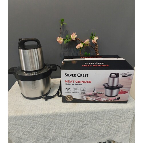 6L Stainless steel Meat grinder blender绞肉机家用电动搅拌机
