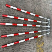 优选磁铁反光杆挖掘机钩机提示杆警示杆反光防撞柱安全磁石棍吸铁