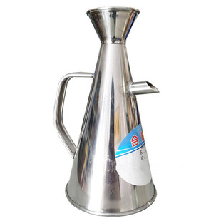 不锈钢浓度壶1000ml取样壶500ML密度矿浆筒比重壶实验304喇叭式桶