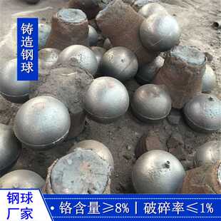耐磨钢球80mm不破碎铸造钢球 厂家供应 球磨机专用研磨球