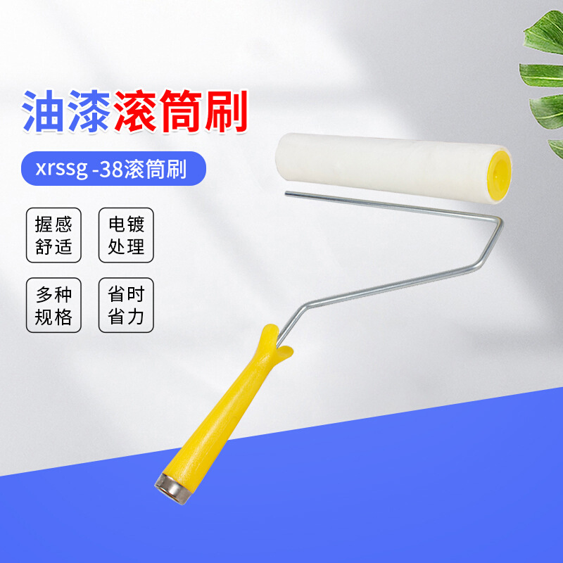 厂家供应多功能仿羊毛油漆刷jwssg-38涂装滚筒刷批发