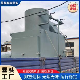 死猪处理热解气化焚化炉小型高温焚烧炉无害化焚烧设备