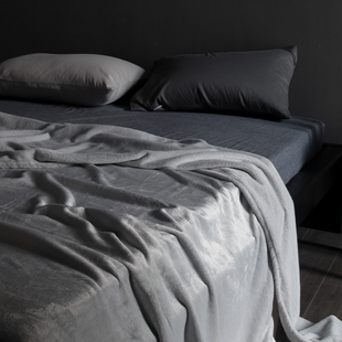 精选SIDANDA法兰绒毛毯 双面珊瑚绒毯秋冬盖毯沙发毯子办公室午睡