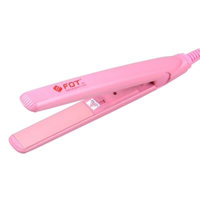 FBT迷你可携式夹板空气浏海学生直发器直卷两用卷发棒mini旅行