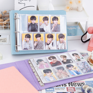 精选七人团时代少年团卡册7七宫格8八宫格收纳册拍立得3寸内页小