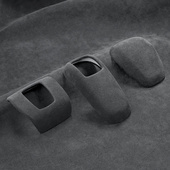 Alcantara红旗HS3H5HS5HS7EHS9挡把套中控内饰改装 翻毛皮排挡壳盖