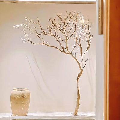 干树枝造景干枝树干许愿树枯树客厅室内庭院造型树枝干原木装饰树