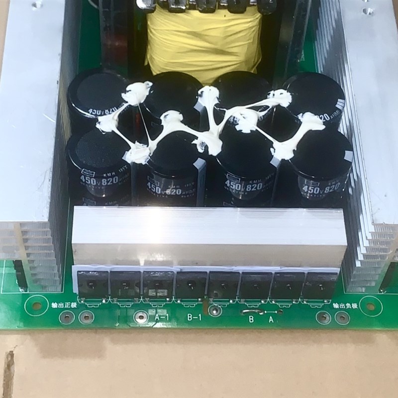 新款大功率72V9800W前级升压板 正弦波逆变器前级安安电子全保护