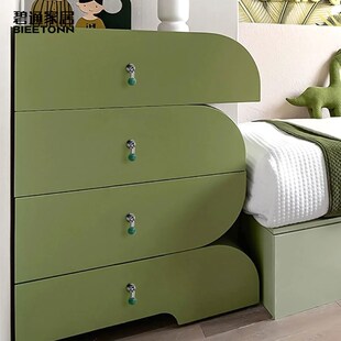 碧通创意法式轻奢银色水晶原石中古吊坠拉手现代橱柜衣柜黄铜把手