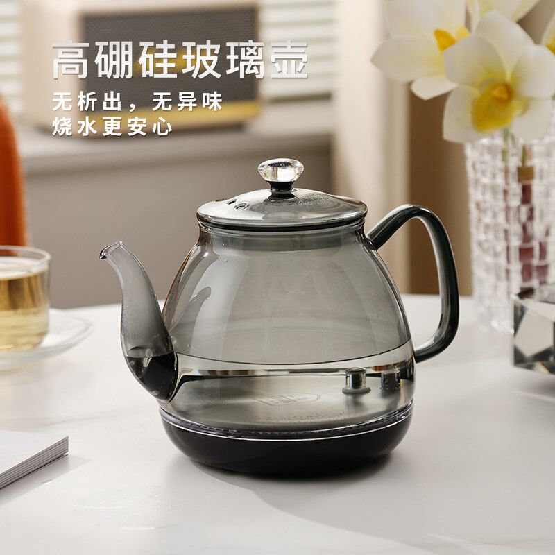 电热水烧水壶全自动上水智能断电家用玻璃煲开水茶壶泡茶台专用器