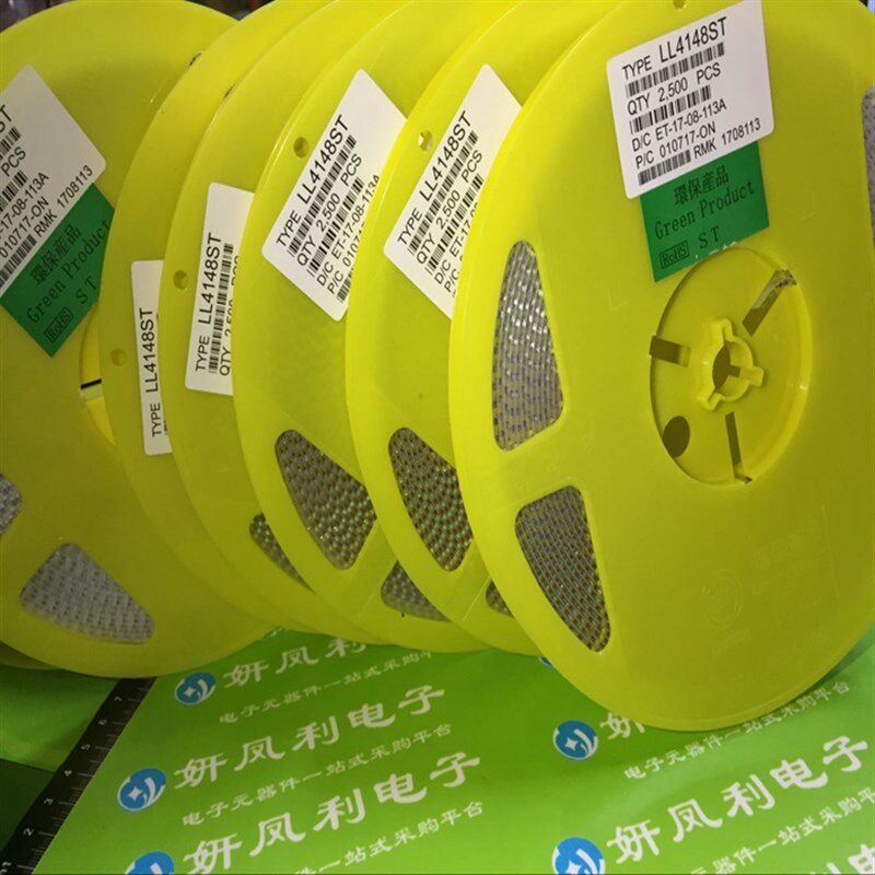 贴片稳压管1N4148 LL4148 SOD-80圆柱玻璃 LL34 1206体积 2500只