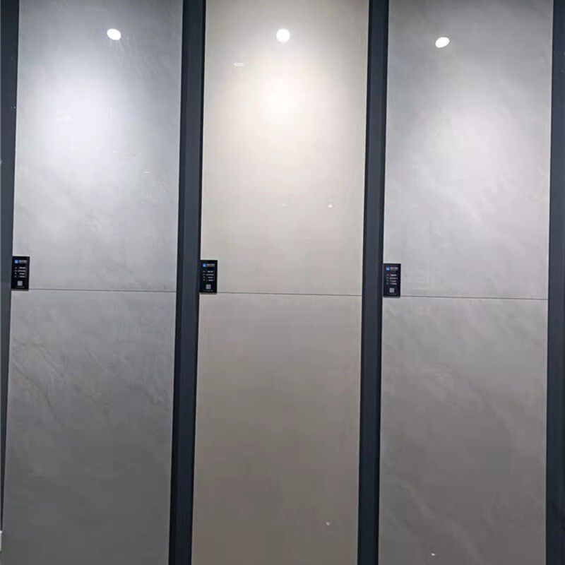 通体大理石简约素色灰色大板瓷砖750x1500餐客厅卧室地砖背景墙砖