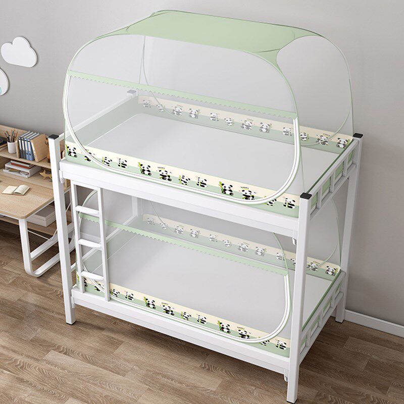 防尘顶学生宿舍蚊帐上下铺通用免安装蒙古包高中生住校专用90x190