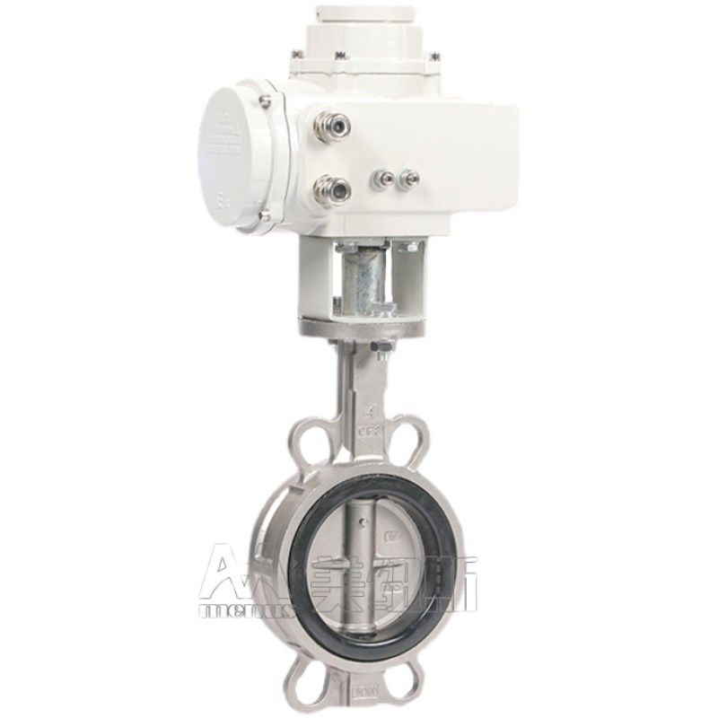 精选电动蝶阀220v法兰不锈钢D971X-16p衬氟对夹污水空气智能调节,五金/工具,蝶阀,淘宝优惠券,粉丝福利购,淘宝优惠卷