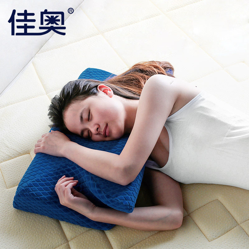 精选佳奥颈椎枕头老人助睡眠护颈椎侧睡防打呼噜止鼾枕睡觉专用高