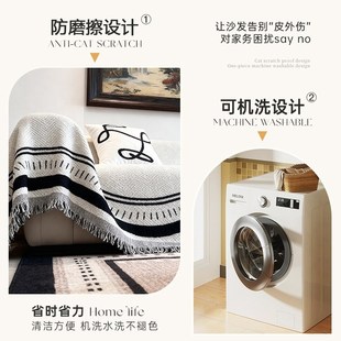 精选2025新款沙发巾盖布四季通用耐脏防滑坐垫子现代轻奢简约沙发