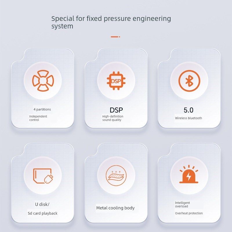 精选山水Ka-T75天花板音频商店背景音乐嵌入式天花板扬声器放大器