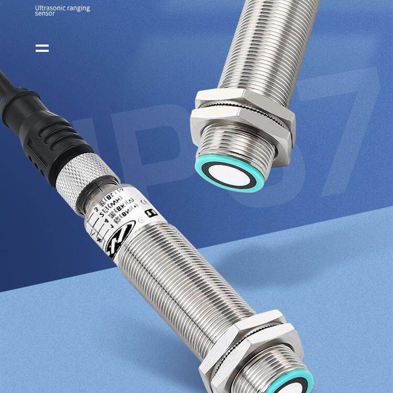 木西M18超声波模拟量输出线性位移测距接近开关传感器模块高厂家