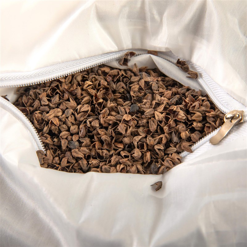 水洗棉麻荞麦枕单只儿童绅士熊枕芯卡通枕套护颈椎助睡眠学生宿舍