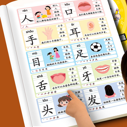 识字大王3000字儿童象形看图识字