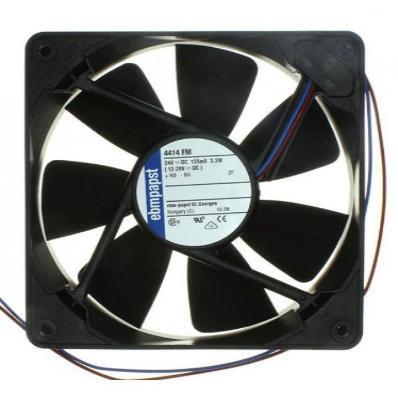 原装德国风机4414FM 24V 3.2W 12025 12厘米双滚珠轴流风扇