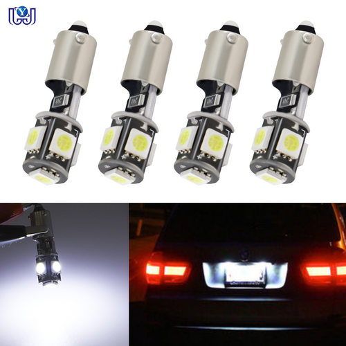 直销 汽车LED室内灯 BA9S-5SMD-5050 仪表灯/阅读灯