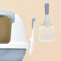 Cat litter shovel, special litter box and toilet bowl cleaning shovel, anti-caking pet supplies, toilet poop cleaning wonder thumbnail 4