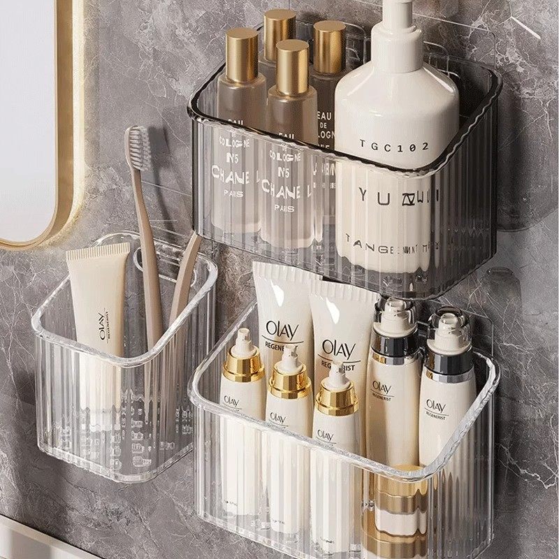 轻奢壁挂收纳盒壁挂卫生间用过的棉柔巾擦脸巾多功能浴室置物架,收纳整理,壁式收纳盒,淘宝优惠券,粉丝福利购,淘宝优惠卷