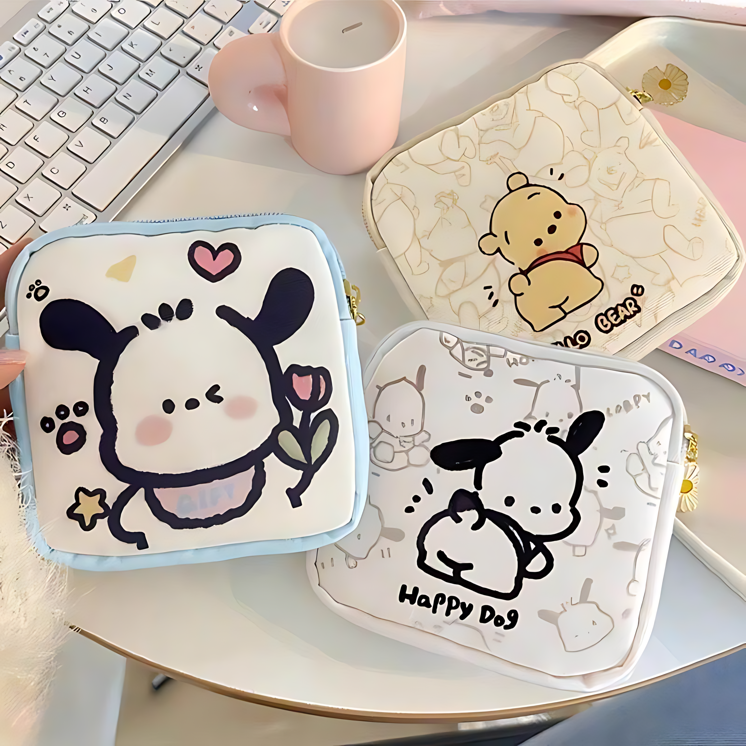 可爱月事包卫生棉姨妈棉条随身收纳小包携带大容量姨妈巾收纳包,收纳整理,卫生巾收纳包,淘宝优惠券,粉丝福利购,淘宝优惠卷