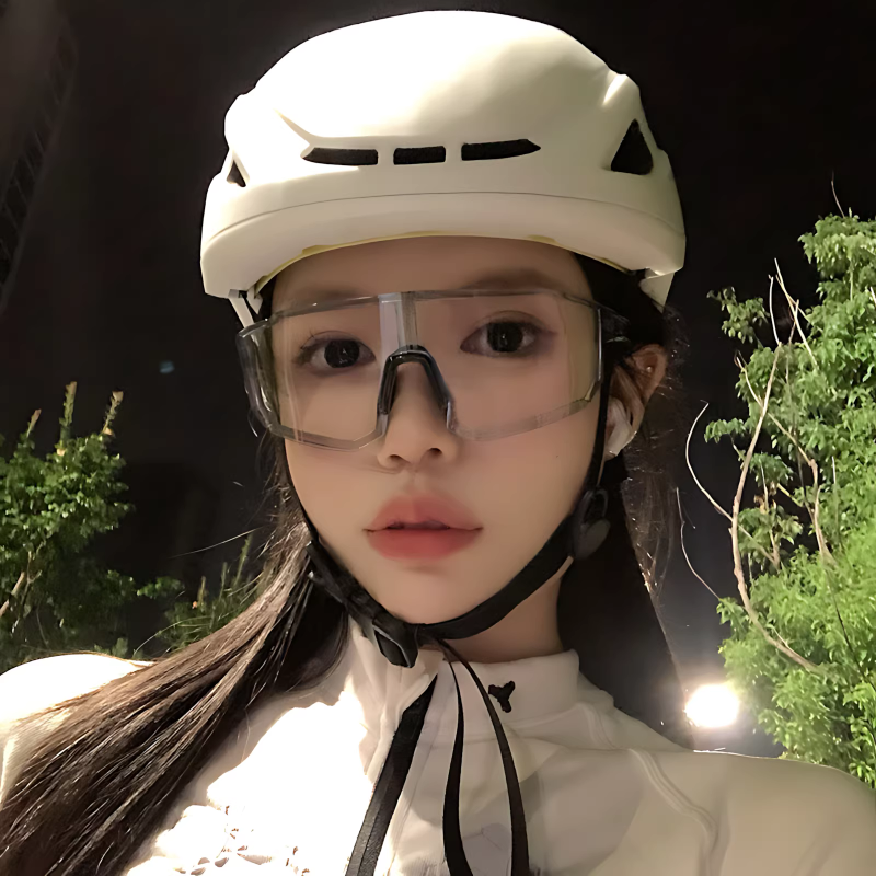日夜两用专业骑行眼镜马拉松户外变色自行车徒步护目镜防风沙夜骑