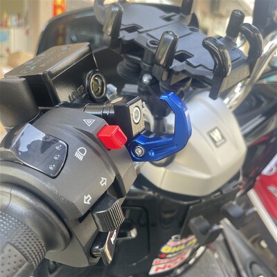 适用豪爵UHR150挂钩 PCX150 160 ADV150车把前挂钩铝合金改装配件