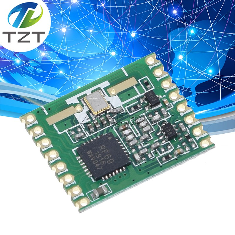 RFM69HW RF遥控开关无线收发模块 20dBm 频率433 868MHZ可选