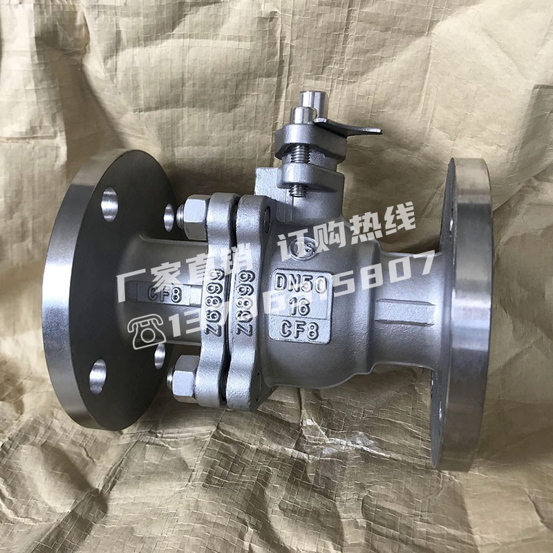 304不锈钢q41f-16p法兰手动球阀排气水铸钢阀门大全dn2506580100