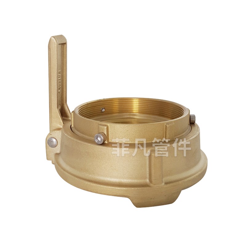 EN14420-6/DIN28450黄铜TW接头槽罐车卸油管件钢厂炼化装置MK接头