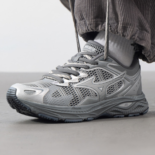 RACER Mizuno美津浓25夏季 跑步鞋 复古网面透气老爹鞋 男女运动鞋