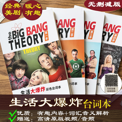 生活大爆炸台词本英语听力口语